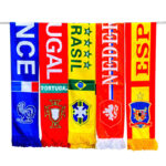 Custom Slogan Fan Scarf Cheering Football Event Scarf Club Fan Gift Scarf