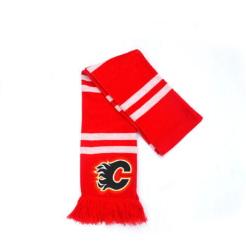 Factory High Quality Wholesale Custom Sport Team Football Fans Scarf Custom Red Soccer Scarf Mini Fans Team Svarves