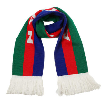 Factory Directly Sale 100% Acrylic Fan Custom Scarf Free Mock up Service Woven Scarf